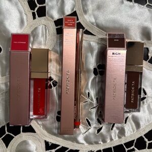 Patrick Ta Lipgloss and lip liner